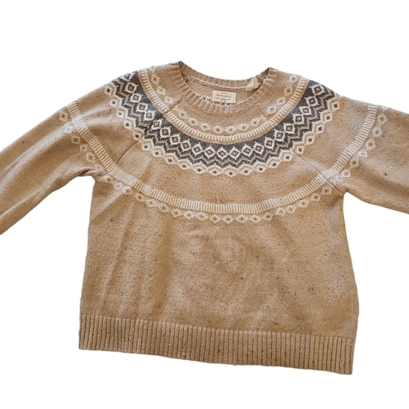 Weatherproof Vintage CrewNeck Oatmeal Sweater - Picture 4 of 6